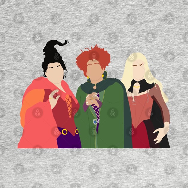 Hocus Pocus Sanderson Sisters by OutlineArt